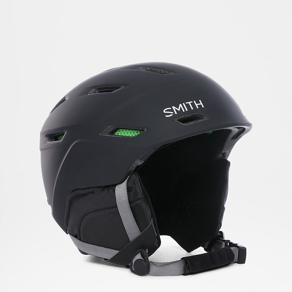 The North Face Helmet Mens Australia - The North Face Smith Mission Black (AHS-859140)